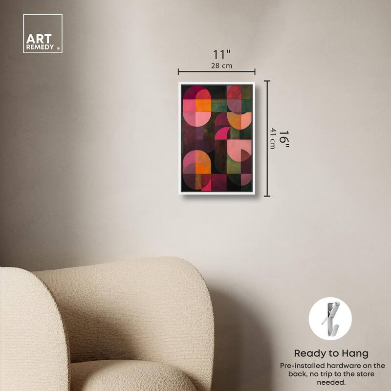 Bauhaus Romance Canvas by Art Remedy