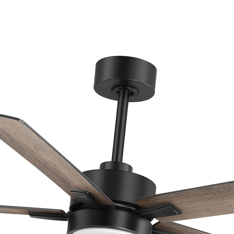52 inch 5 Blade LED Ceiling Fan with Remote and Light Kit