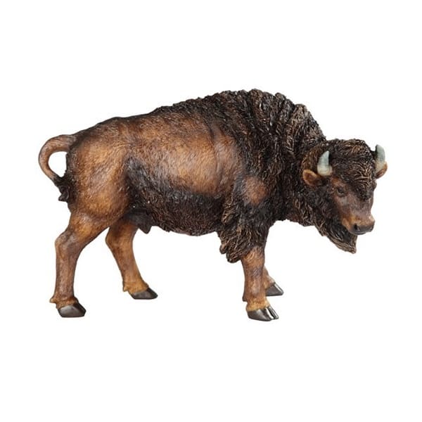 Q Max 9 W Wild Animal Collection Standing Buffalo Figurine Overstock 32457779