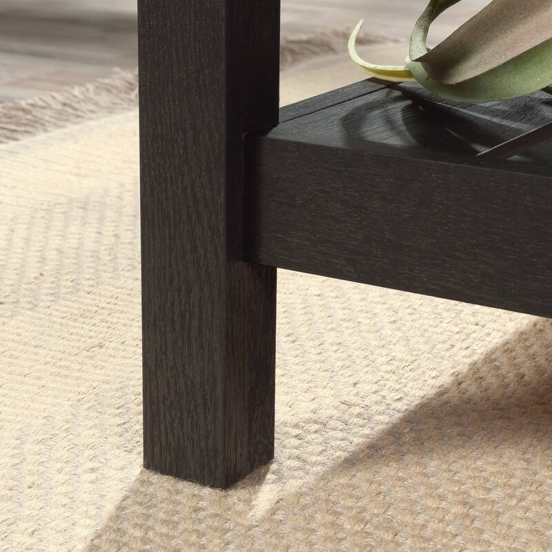 Engineered Wood Coastal Desk with Lateral File Cabinet Bundle