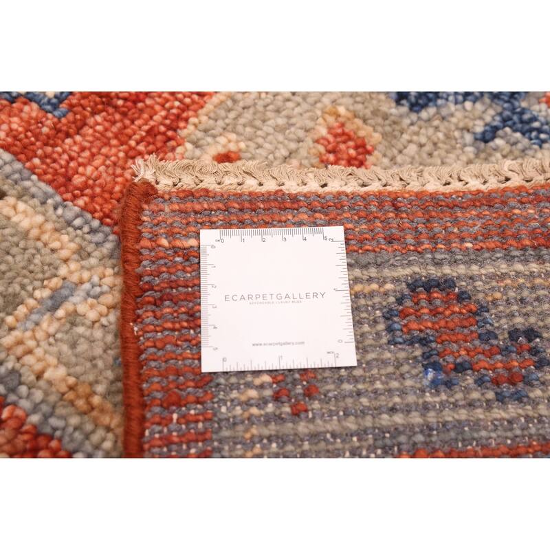 ECARPETGALLERY Hand-knotted Jules Serapi Dark Copper Wool Rug - 8'11 x 11'8