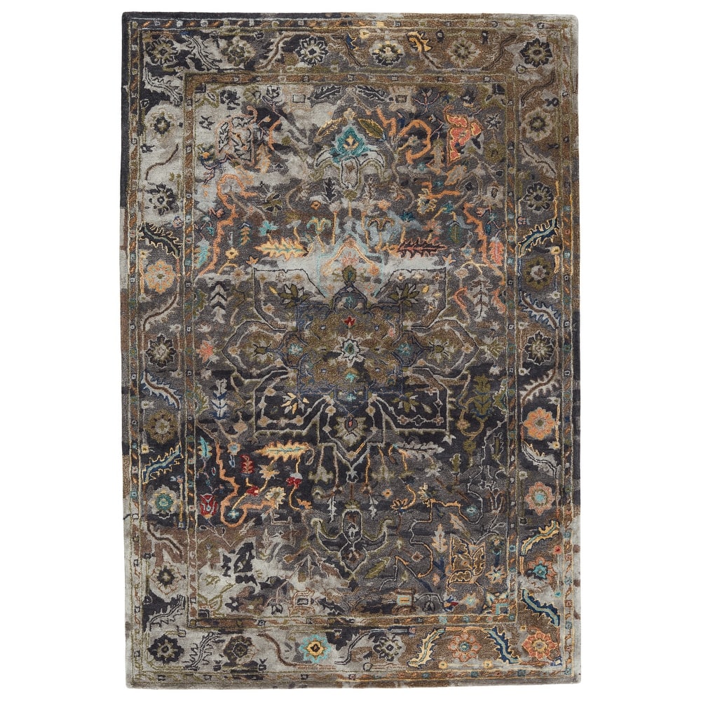 Veda Handmade Medallion Area Rug