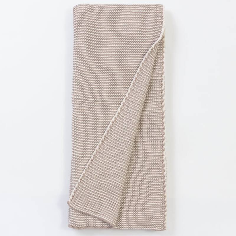 Casey, Cotton Yard, Natural, Throw