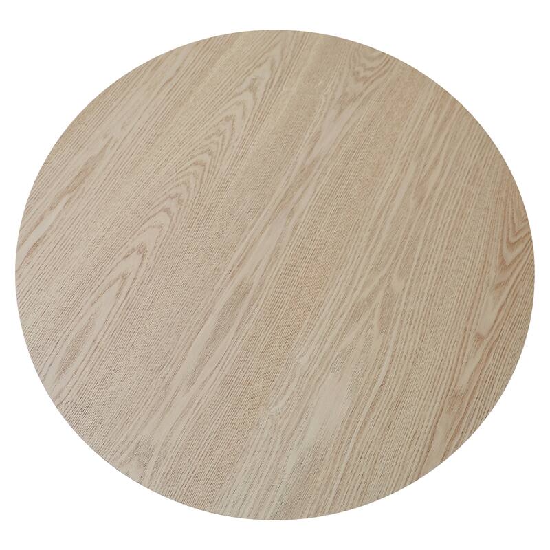 Roomfitters Fluted Coffee Table with Storage, Flip Top Center Table with Solid Wood Legs for Living Room