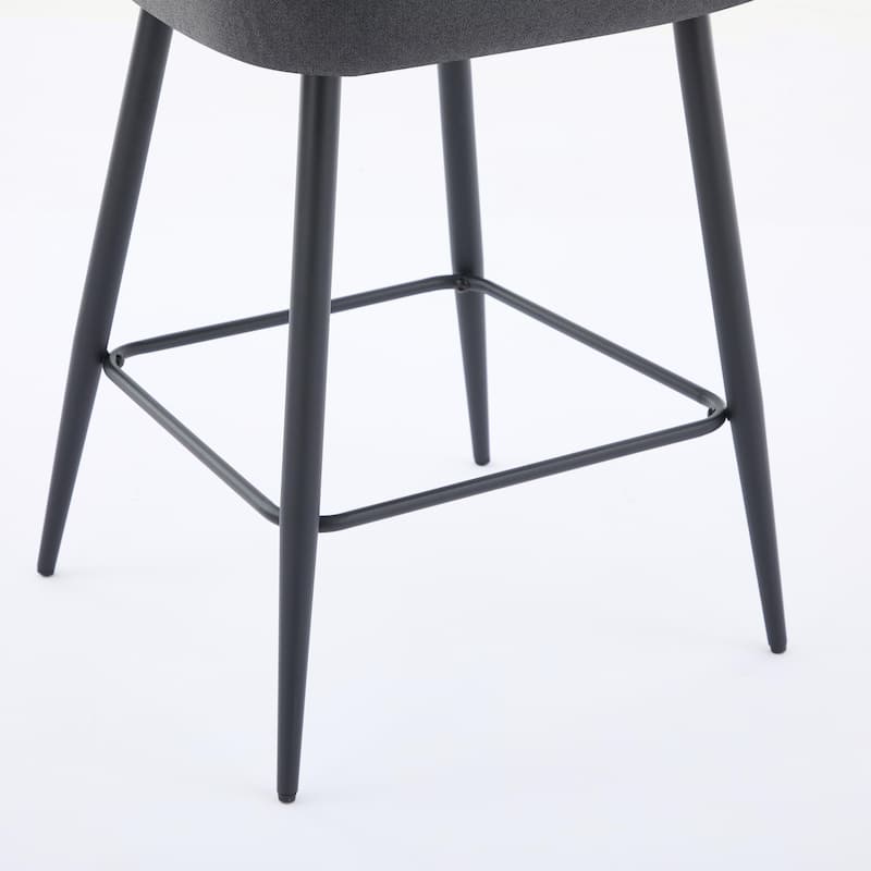Upholstered Bar Chairs Side Chairs Set of 2