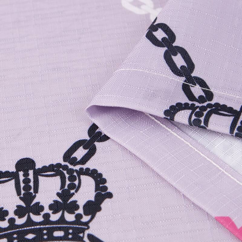 Juicy Couture 13-Piece Shower Curtain and Hooks Set