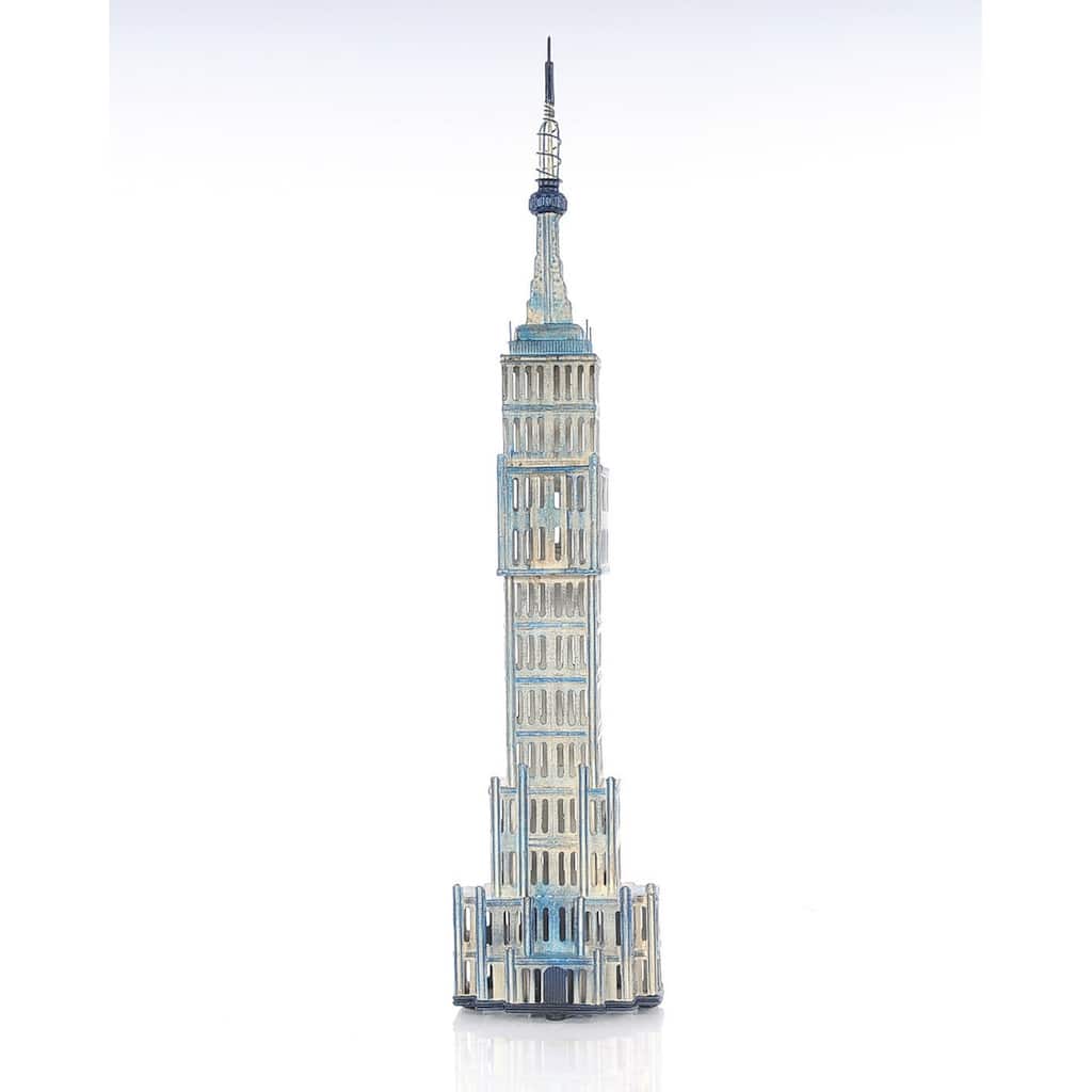 Vintage The Empire State Saving Box Nyc Landmark Building Sculpture Statue