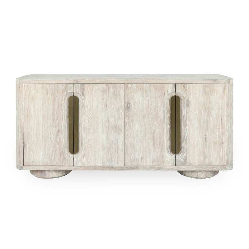 Classic Home Tiber 74" Oak Veneer Buffet Sideboard