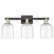 Option Black Antique Brass / Clear