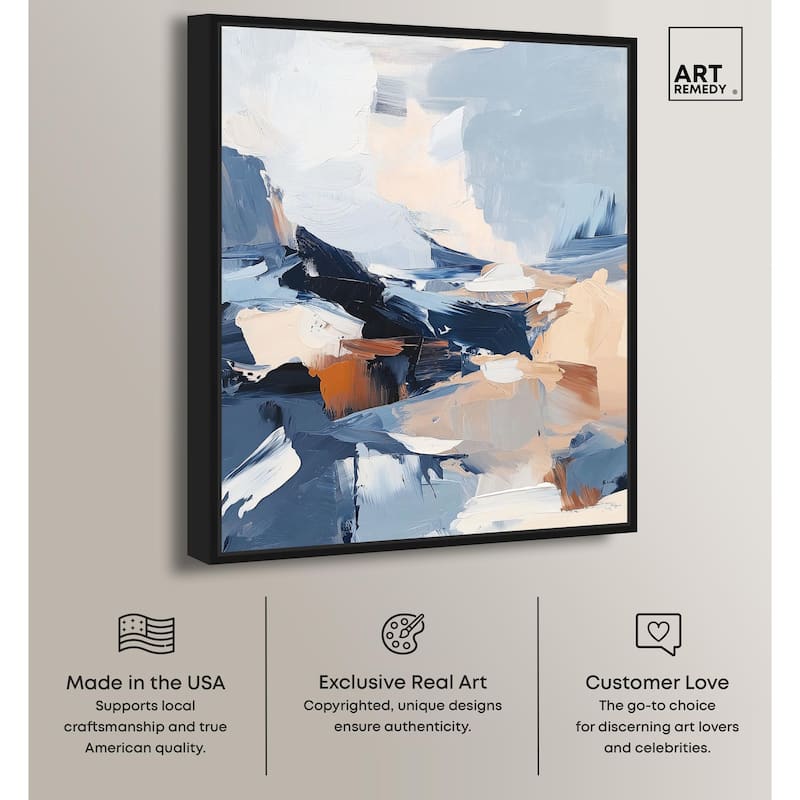 A Symphony in White III Canvas by Art Remedy