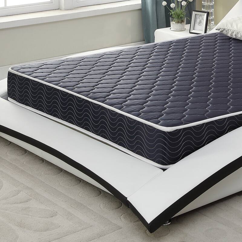 6 in. Profile High-Density Foam Mattress Available in Twin and Full Sizes