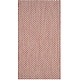 preview thumbnail 43 of 138, SAFAVIEH Courtyard Judi Indoor/ Outdoor Patio Backyard Rug 2'7" x 5' - Rust/Light Grey