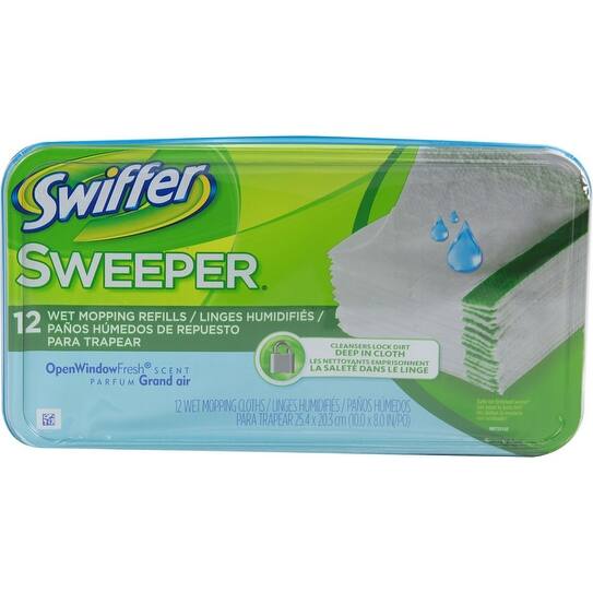 Shop Swiffer Cloths Wet Mopping Refills Fresh Scent 12 Ea