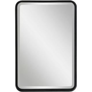 Uttermost Croften 30" x 20" Rustic Industrial Iron Framed Vanity