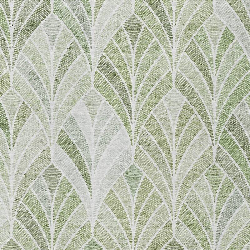 HomeRoots Geometric Transitional Rectangle Outdoor Rug