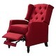 preview thumbnail 58 of 87, Debora Wingback Button Tufted Push-back Recliners (Set of 2)