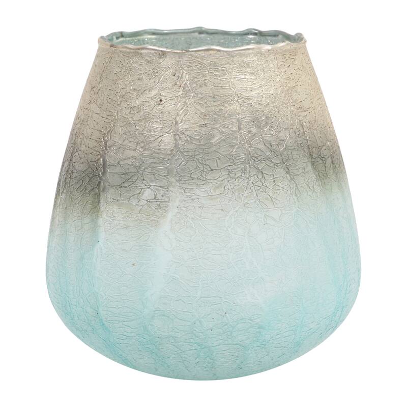 Sagebrook Home Elegant Glass Votive Candle Holder, Ideal for Serene Ambiance, Perfect for Harmonious Home Decor