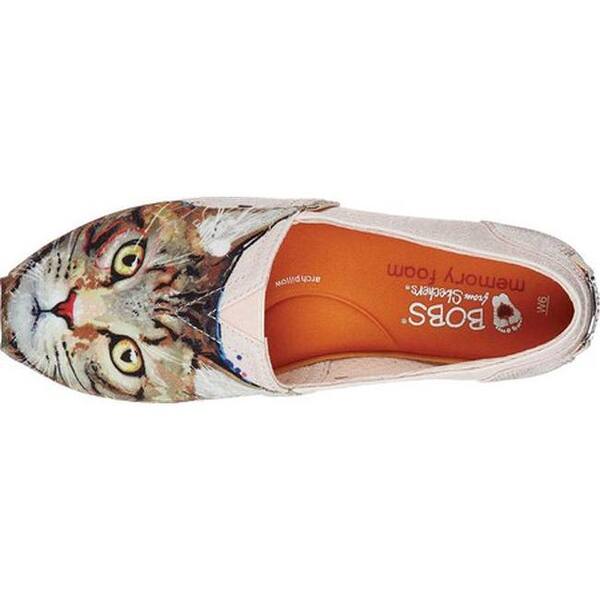 Shop Skechers Women S Bobs Plush Cats Rule Alpargata Light Pink