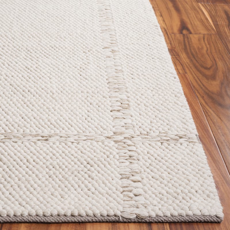 SAFAVIEH Hand-Loomed Natura Borgny Transitional Wool Rug