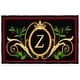 preview thumbnail 12 of 24, SAFAVIEH Handmade Monogram Florea Casual Rug 2'6" x 4' - Z - Black/Multi - Rectangle