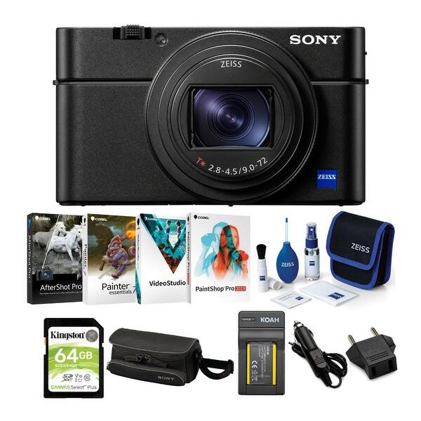 Sony Rx100 Vii Cyber Shot Digital Camera With Accessory Bundle Overstock