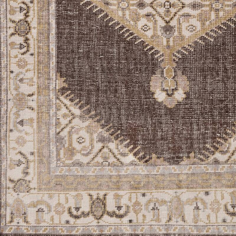 Hand-knotted Alford Boho Medallion Wool Area Rug