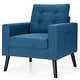 preview thumbnail 31 of 31, Costway Set of 2 Modern Tufted Accent Chair Linen Upholstered Armchair
