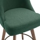 preview thumbnail 10 of 26, 26" Counter Height Swivel Bar Stool, Upholstered Counter Stools - 23.8" (D) x 21.7" (W) x 38" (H)