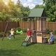 preview thumbnail 11 of 10, Kids Outdoor Swing Set with Wave Slide & Belt Swings – Backyard Playground Play Equipment for Toddlers & Children