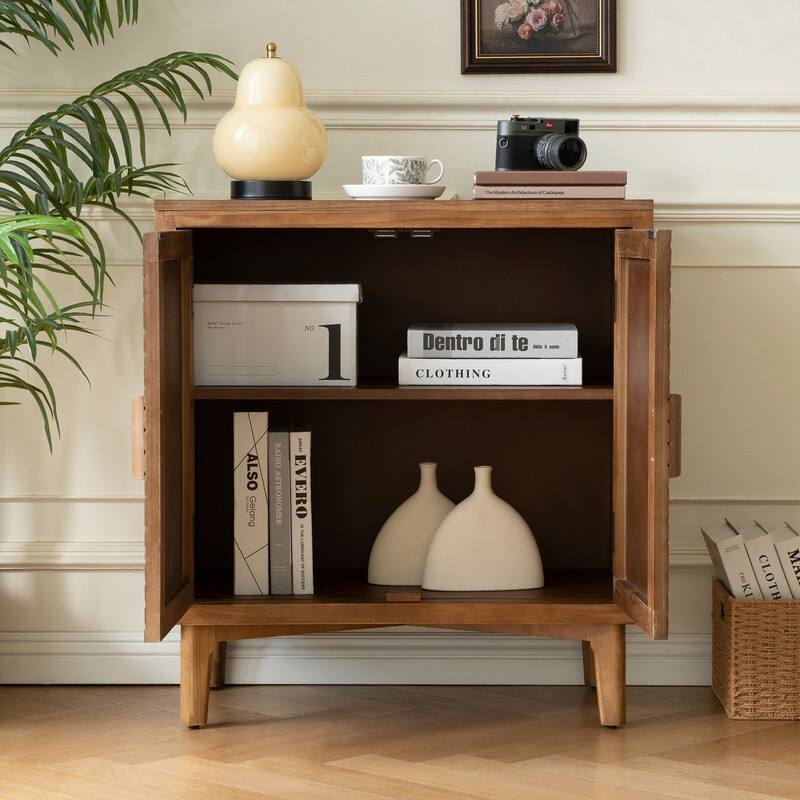 Farmhouse Handcrafted Wood Accent Chest Dresser