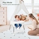 preview thumbnail 5 of 5, 4-in-1 Convertible Baby High Chair w/ Removable Double Tray& Footrest