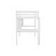 preview thumbnail 10 of 18, Twin Size Loft Bed with Desk and Shelves, Safety Guardrail and Ladder