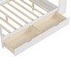 preview thumbnail 11 of 41, Full Size Daybed All in One Daybed with Shelves Desk Drawers