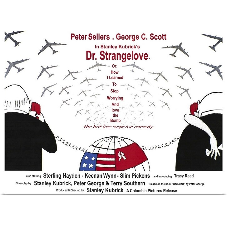 Shop Dr Strangelove Or How I Learned To Stop Worrying And Love The Bomb 1964 Poster Print Overstock 25364989