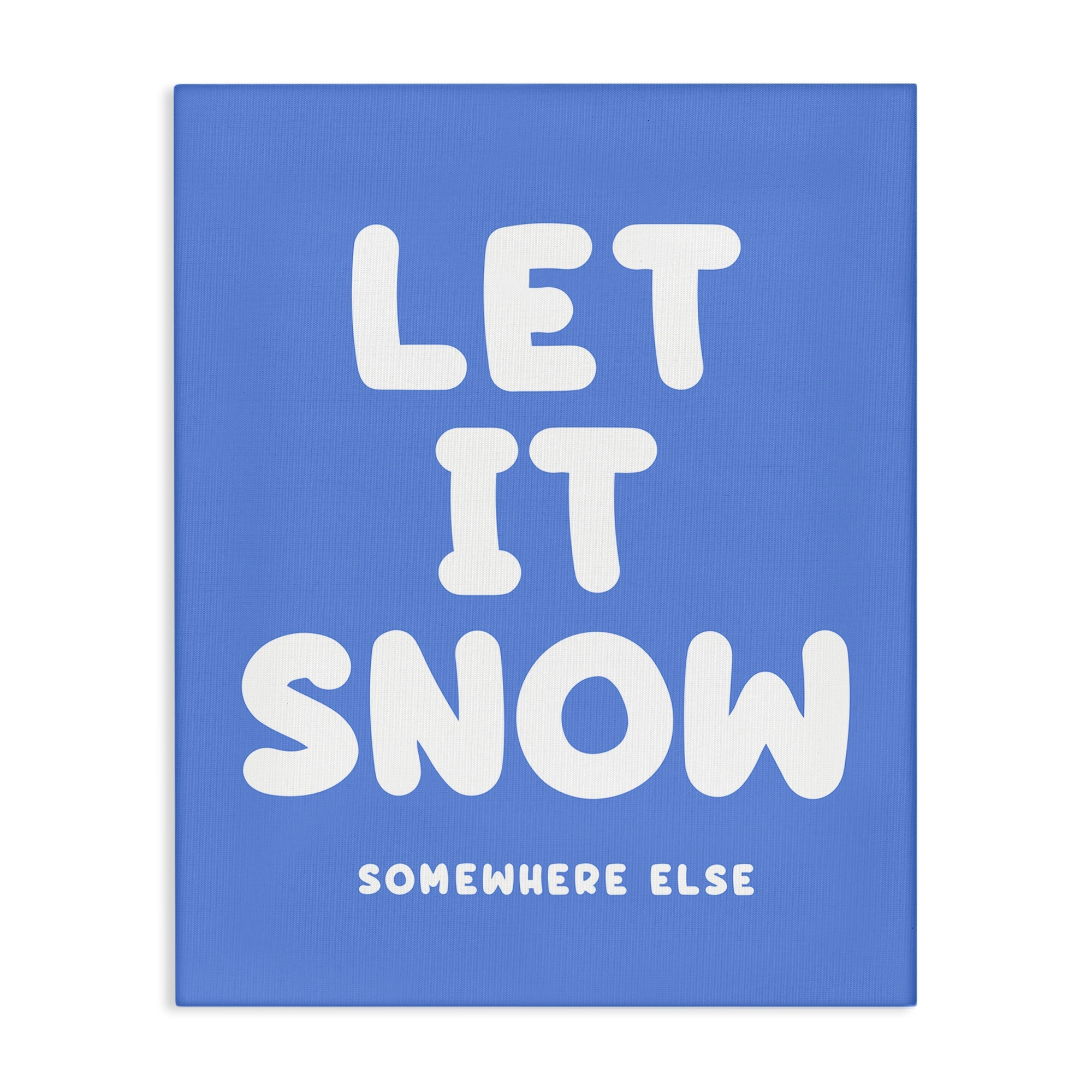 Stupell Snow Somewhere Else Canvas Wall Art Design By House of Lulu