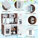 preview thumbnail 8 of 8, Costway Kids Kitchen Playset Pretend Play Kitchen Toy with Realistic - See Details