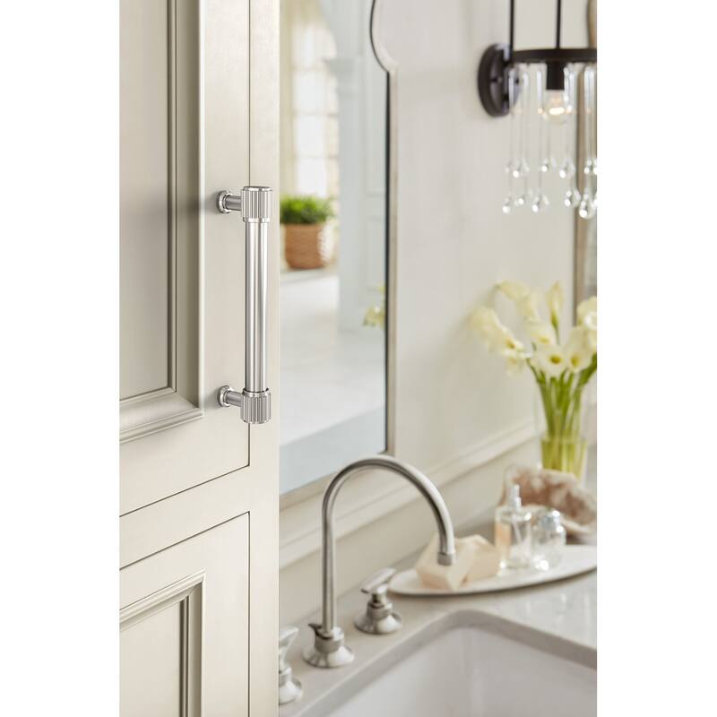 Amerock BP37804 Farewind 5-1/16" Center to Center Fluted Bar Cabinet