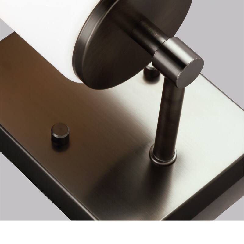 Bellevue Kenney Single Light 4" Wide Bathroom Sconce with Etched Glass