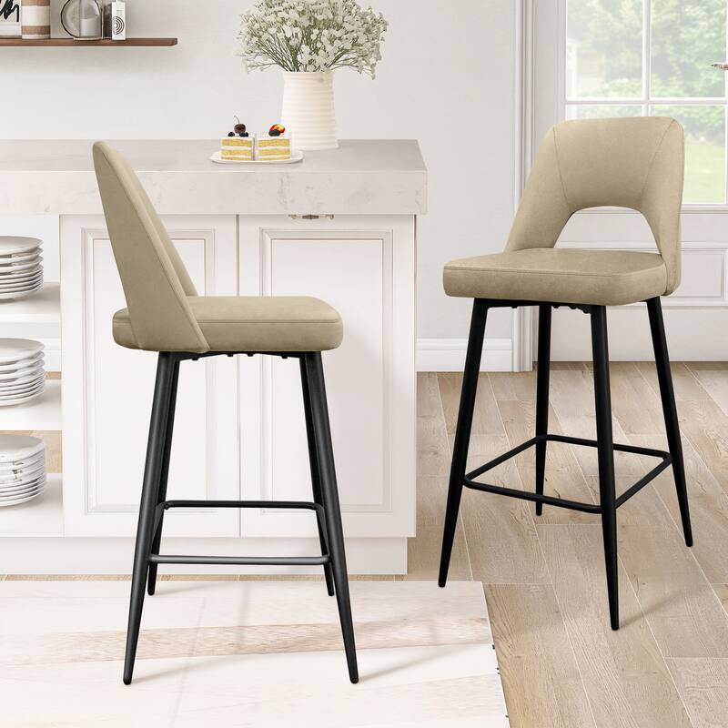 Upholstered 26" Counter Stool (Set of 2)
