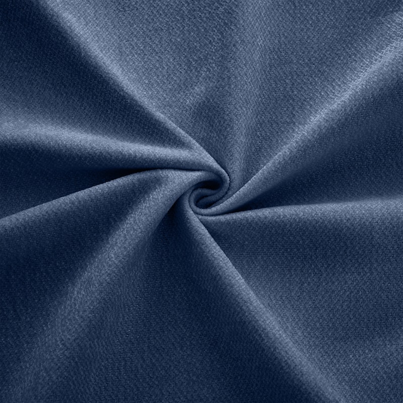 142.5" Chenille L-Shaped Sectional Sofa with Storage & Round Back