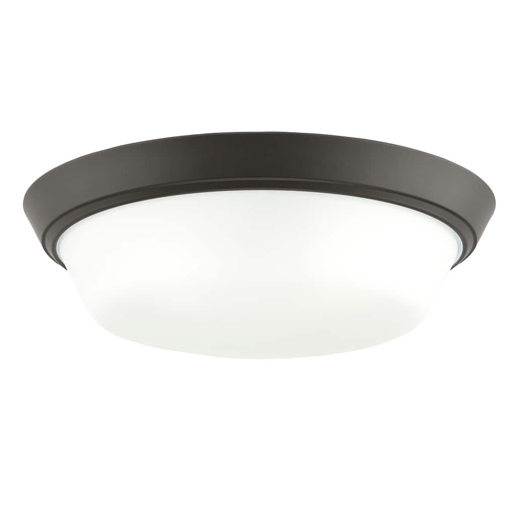Progress Lighting P350304 Edessa 3 Light 16" Wide Flush Mount Bowl