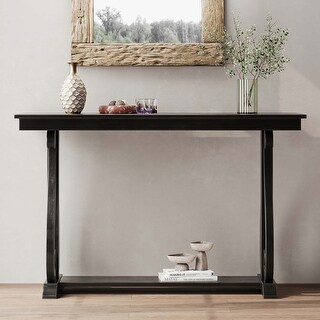 48-Inch Rustic Vintage Console Table - Bed Bath & Beyond - 41534646