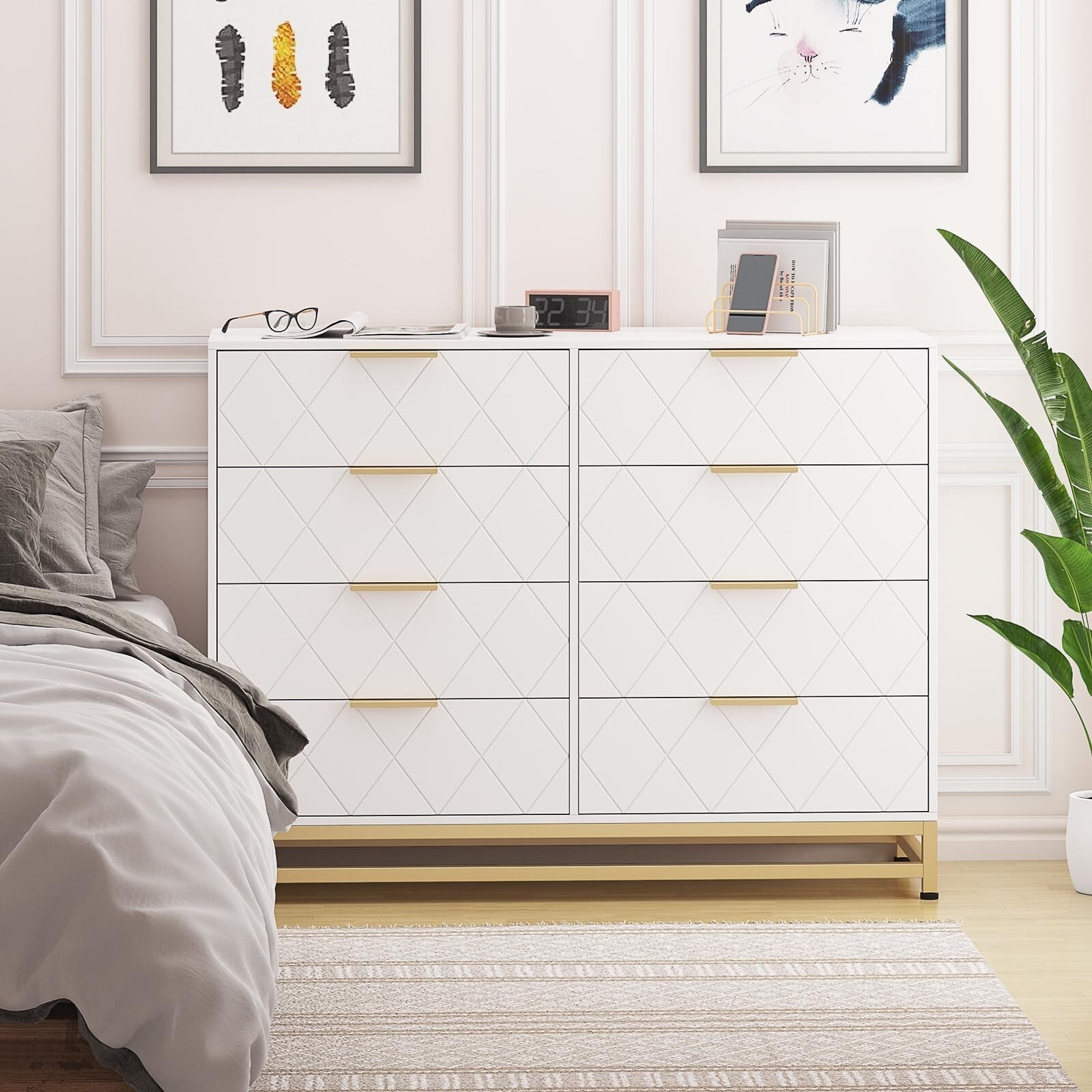ト セール おすすめ for Dresser Drawer 8 Bedroom Sale On - Drawers Deep with その他