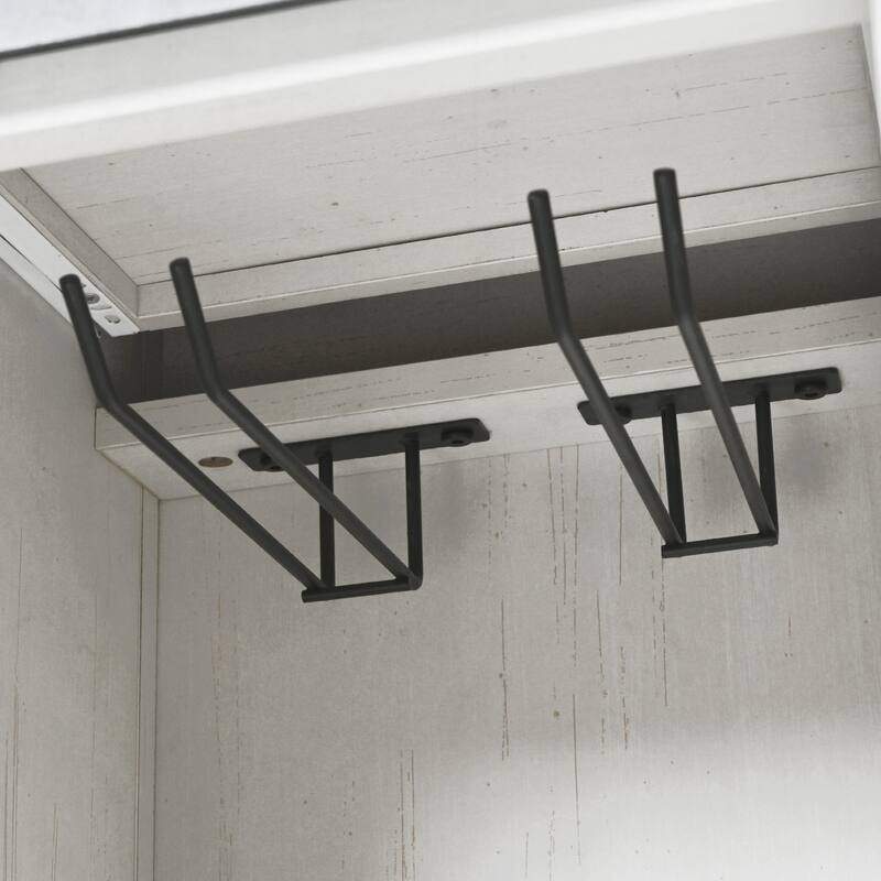 Farmhouse Kitchen Island with Storage, Rolling Kitchen Island on 5 Wheels with Spice Rack