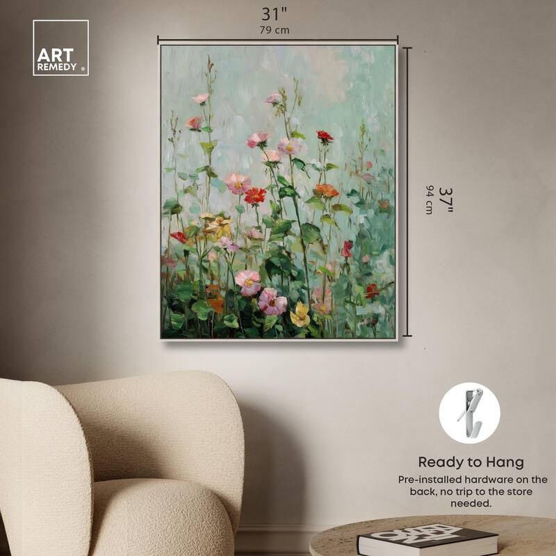 String of Colors I Canvas by Art Remedy