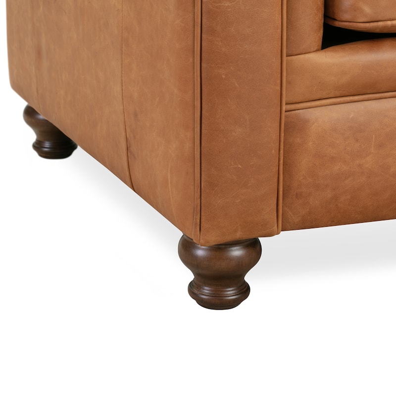 Poly and Bark Lyon Lounge Chair - Genuine Italian Leather
