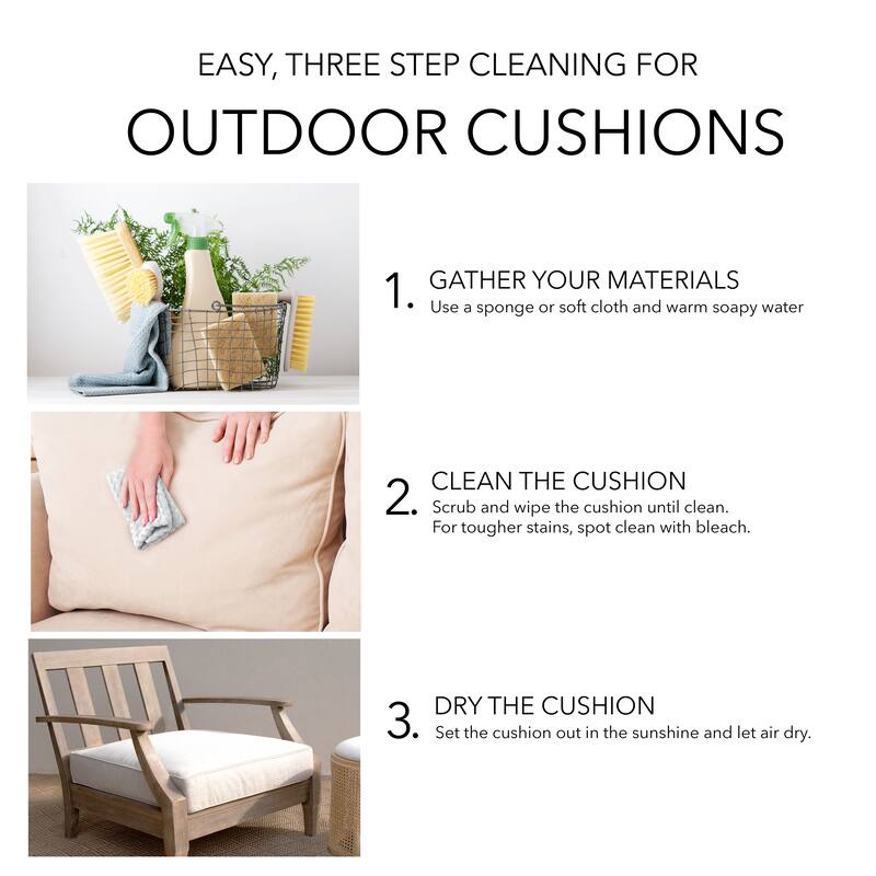 Sorra Home Sunbrella Canvas Indoor/Outdoor Tufted Bench Cushion