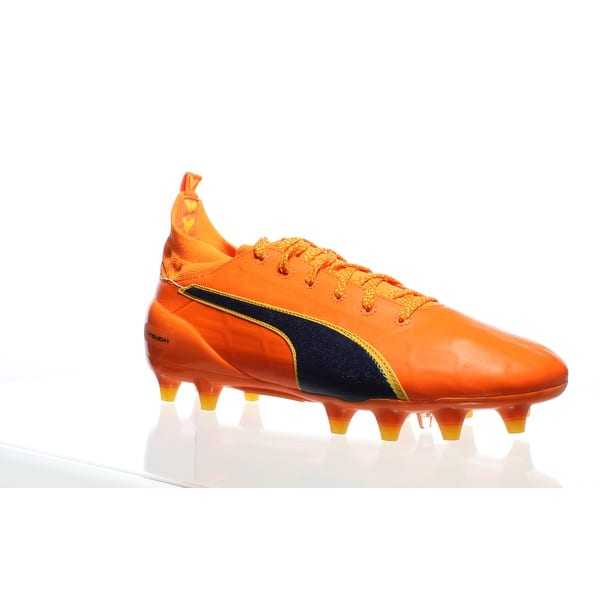 Shop Puma Mens Evotouch 1 Fg Orange Soccer Cleats Size 8 On Sale
