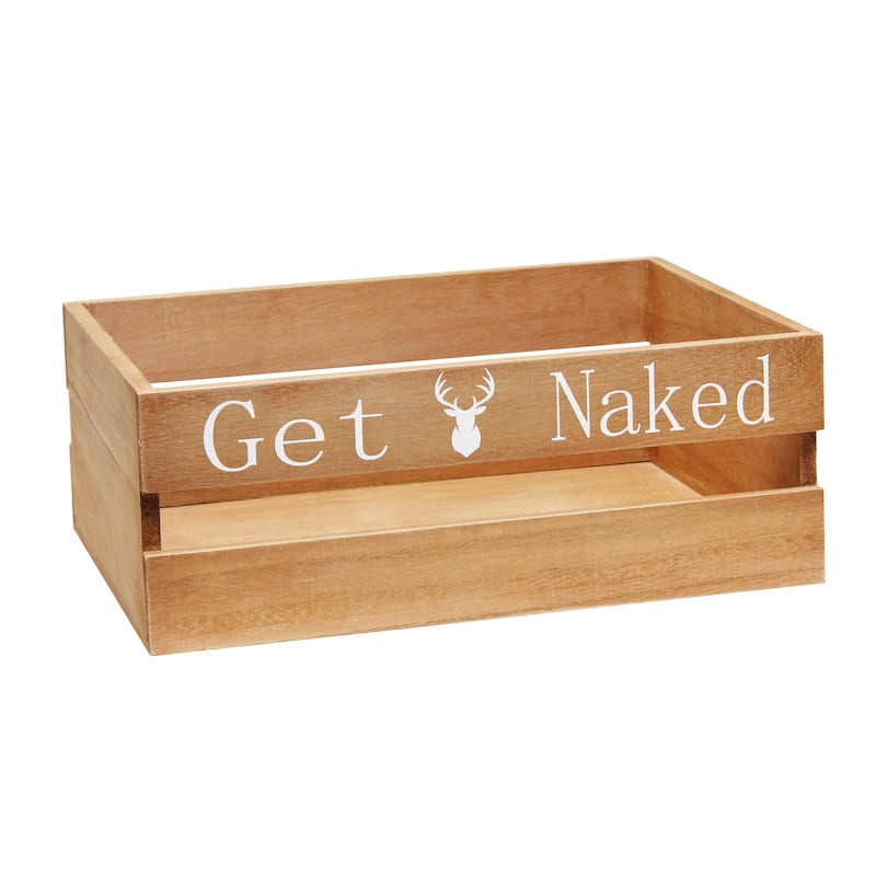 Elegant Designs Three Piece Decorative Wood Bathroom Set