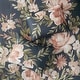 preview thumbnail 10 of 16, Madison Park Maia Navy Blush Floral Print 8-piece Cotton Comforter Set